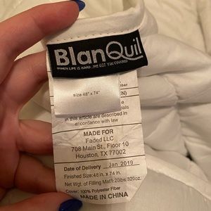 Blanquil Cooling Weighted Blanket